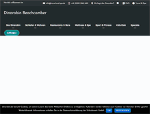 Tablet Screenshot of dinarobin.de